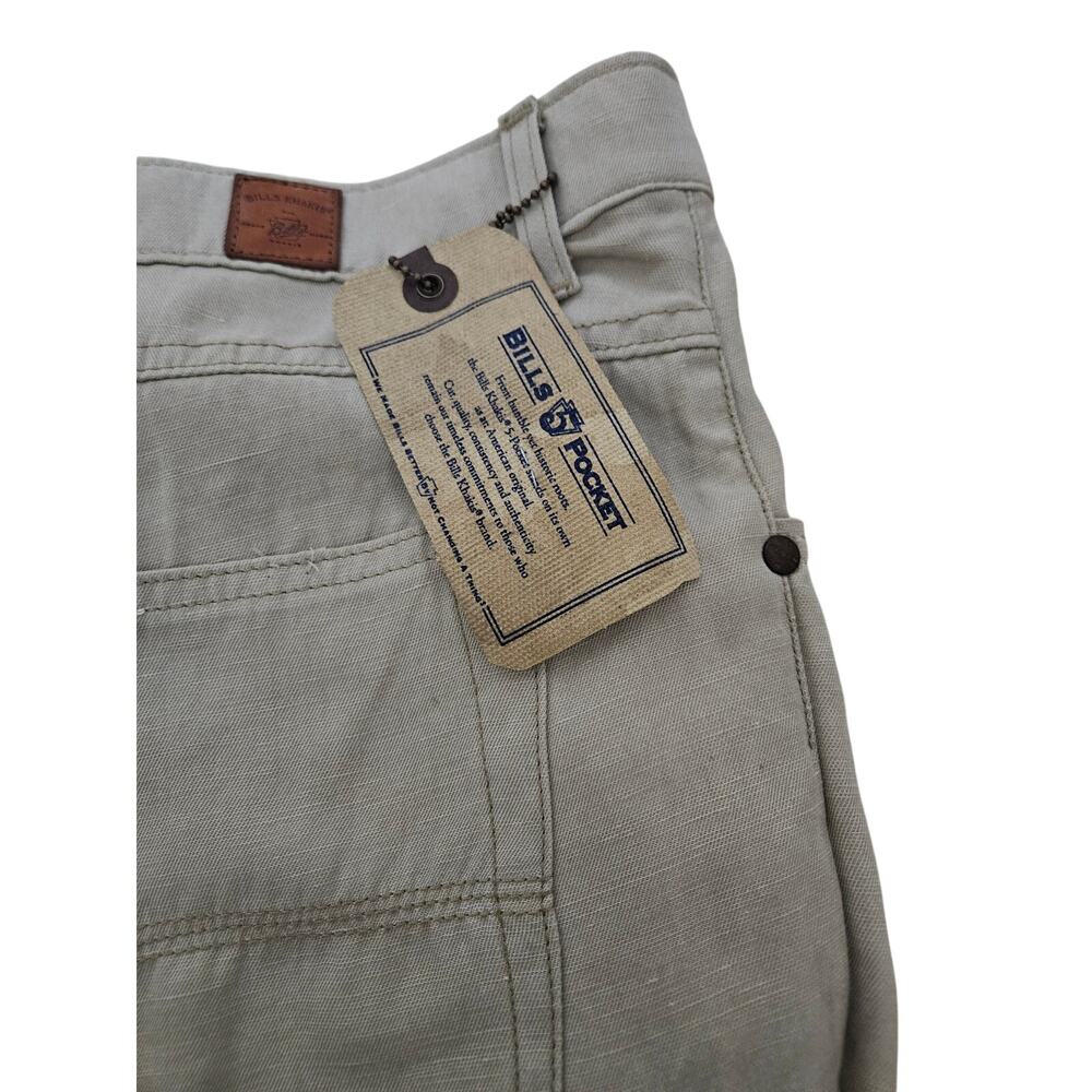 Bills Khakis Mens 5 Pocket Lightweight Pants Size 46x26 - Picture 4 of 8